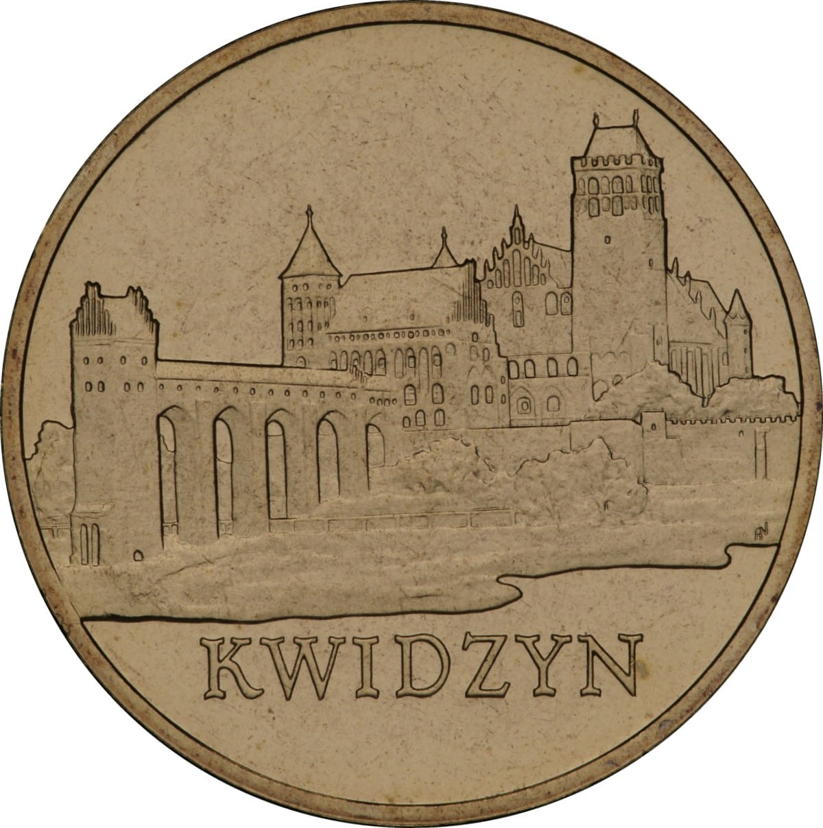 2 zł / 2007 r. - Historyczne Miasta w Polsce: Kwidzyn