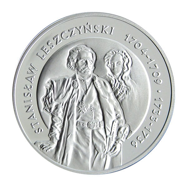 10 zł / 2003 r. - Stanisław Leszczyński (półpostać)