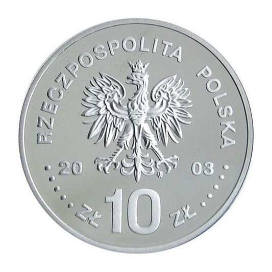 10 zł / 2003 r. - Stanisław Leszczyński (półpostać)
