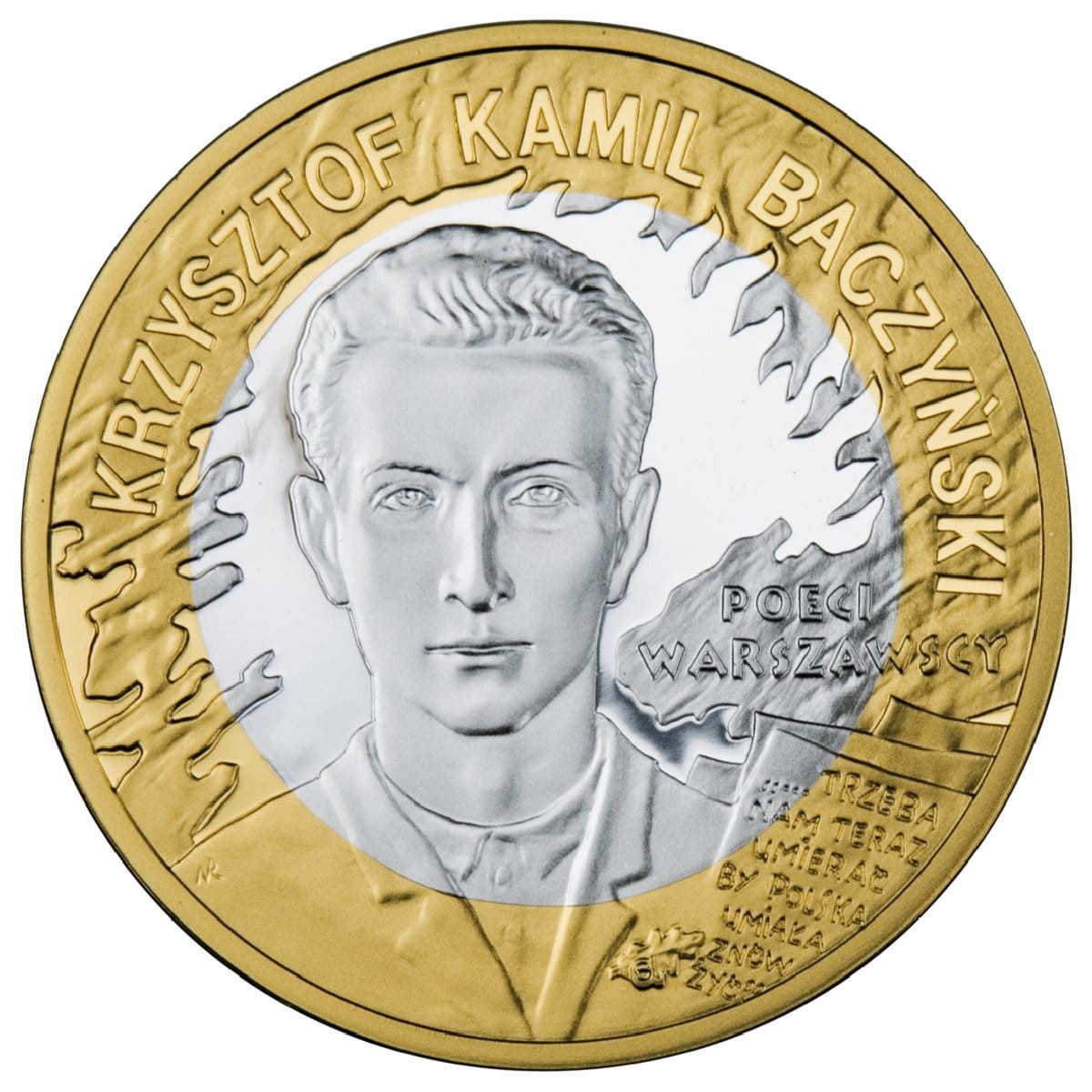 10 zł / 2009 r. - Powstanie Warszawskie – Krzysztof Kamil Baczyński