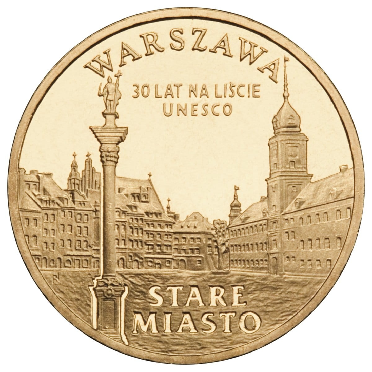 2 zł / 2010 r. - Miasta w Polsce – Warszawa - Stare Miasto