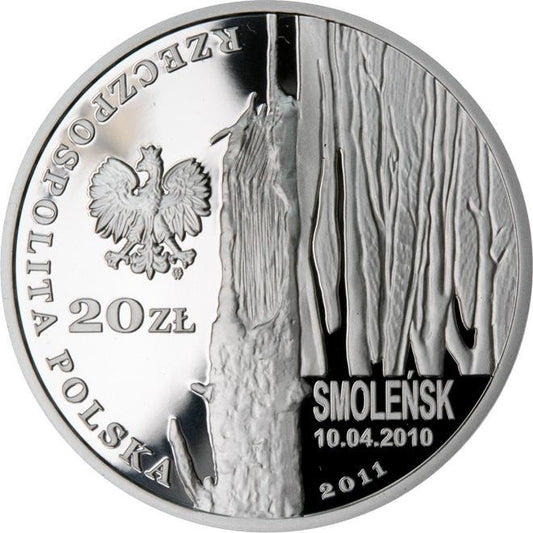 20 zł / 2011 r. - Smoleńsk - 10.04.2010r.