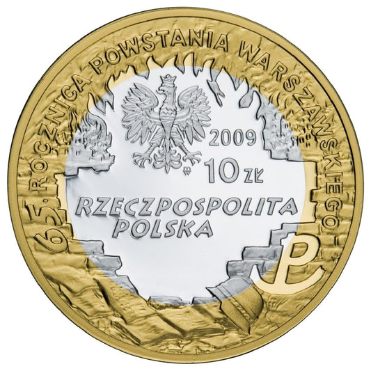 10 zł / 2009 r. - Powstanie Warszawskie – Krzysztof Kamil Baczyński