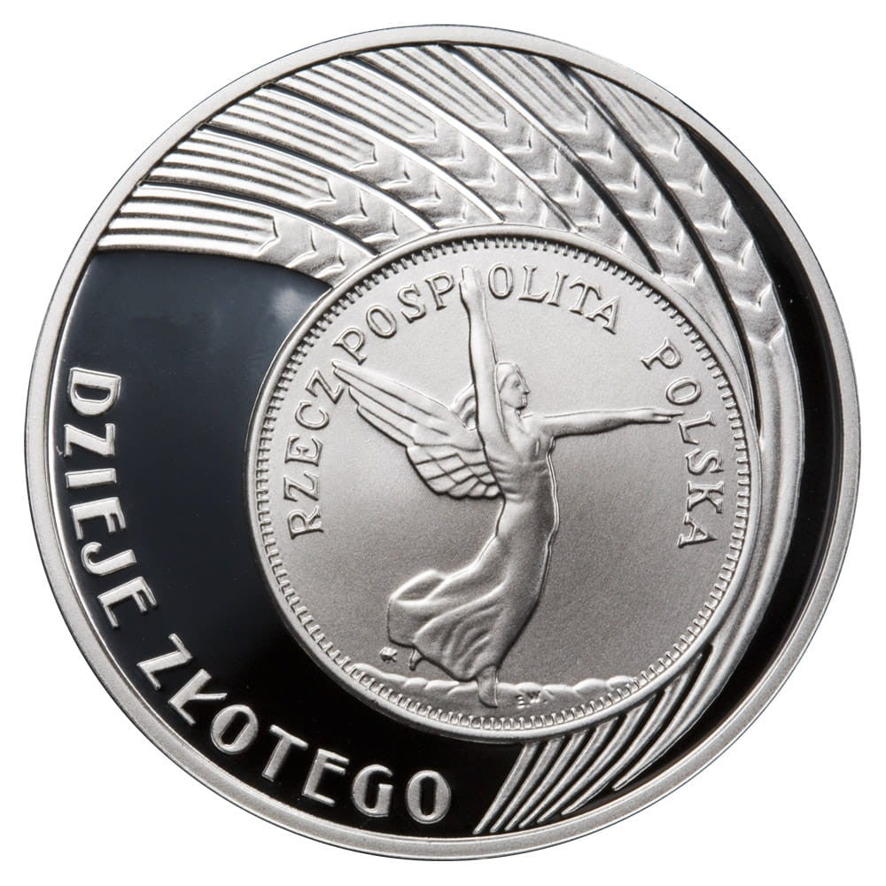 10 zł / 2007 r. - Dzieje złotego: 5 zł z 1928 r. – Nike