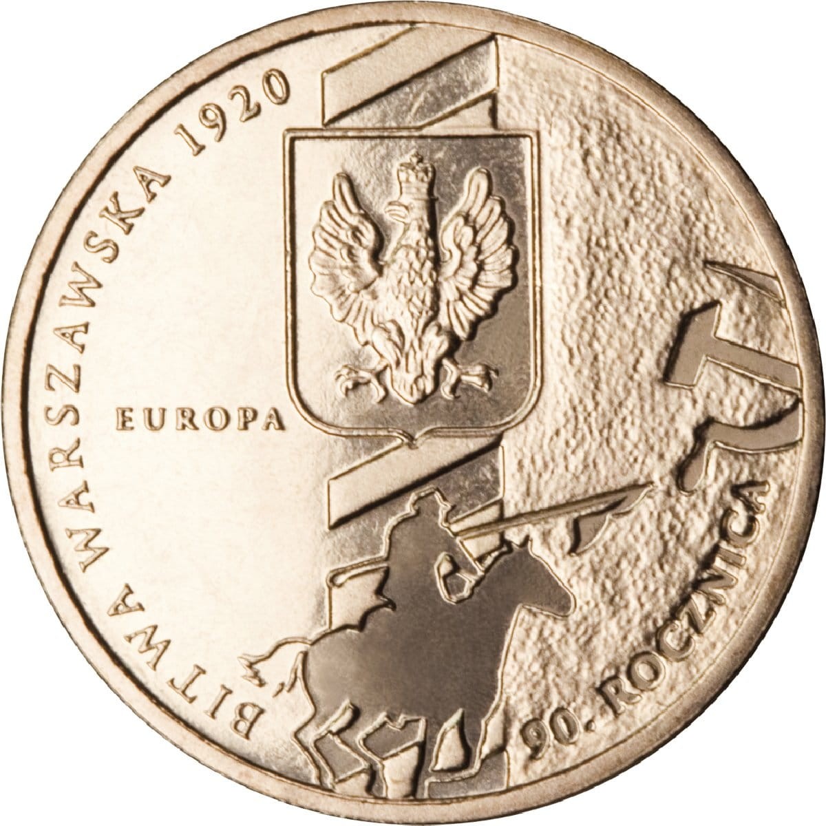 2 zł / 2010 r. - Bitwa Warszawska 1920r.