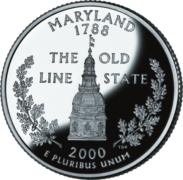 USA: 25 Centów / 2000 r. - Maryland (nr 7)