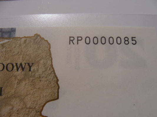 B. NISKI nr serii 20 zł / 2022 r. - Ochrona polskiej granicy wschodniej - 0000085