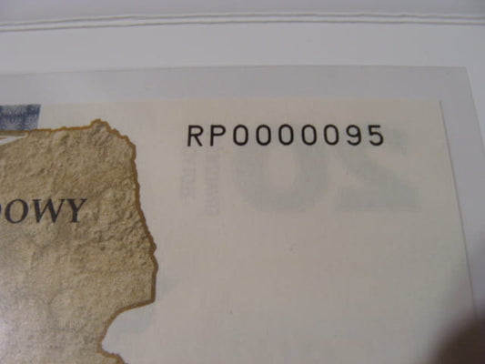B. NISKI nr serii 20 zł / 2022 r. - Ochrona polskiej granicy wschodniej - 0000095