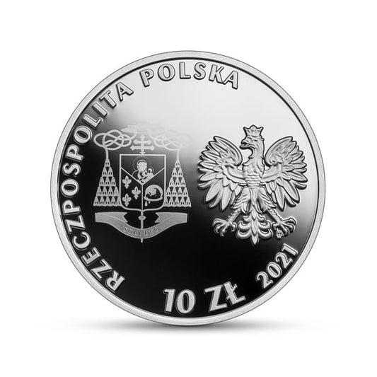 10 zł / 2021 r. - Beatyfikacja Kardynała Stefana Wyszyńskiego