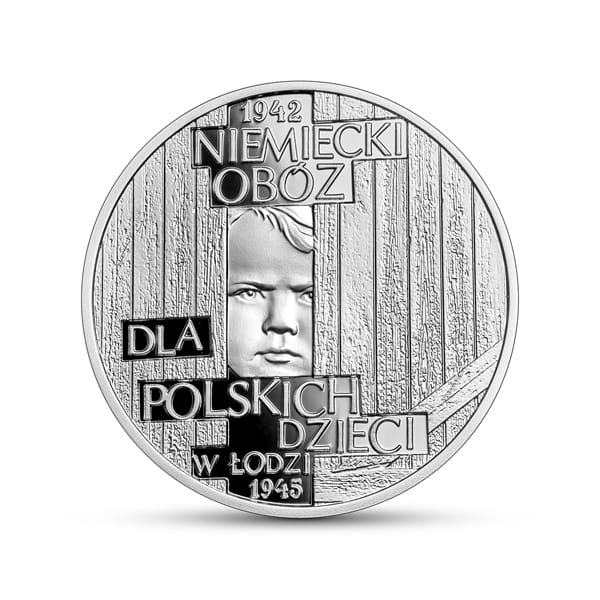 10 zł / 2022 r. - Niemiecki obóz dla polskich dzieci w Łodzi