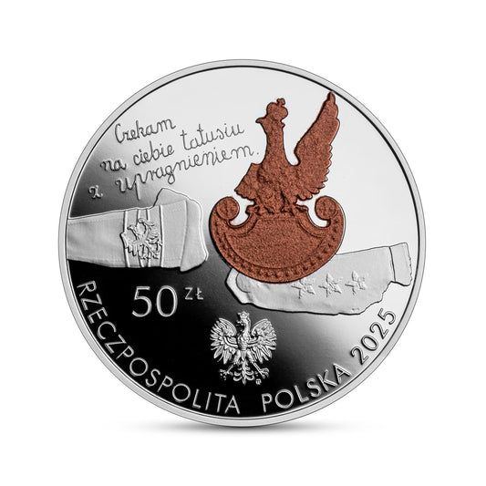 50 zł / 2025 r. - 85. rocznica zbrodni katyńskiej