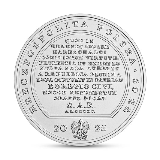 50 zł / 2025 r. - Stanisław Małachowski - Skarby sztuki medalierskiej