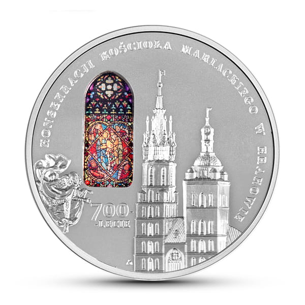 50 zł / 2020 r. - 700-lecie konsekracji kościoła Mariackiego w Krakowie