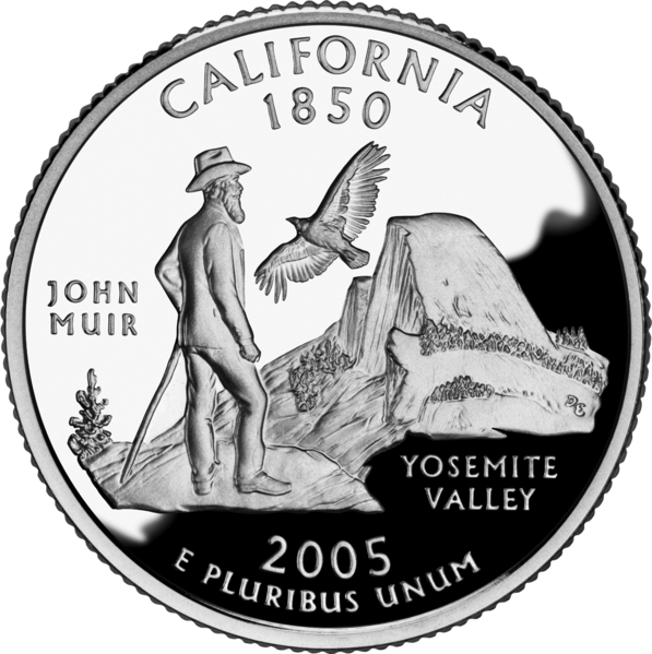 USA: 25 Centów / 2005 r. - Kalifornia (nr 31)