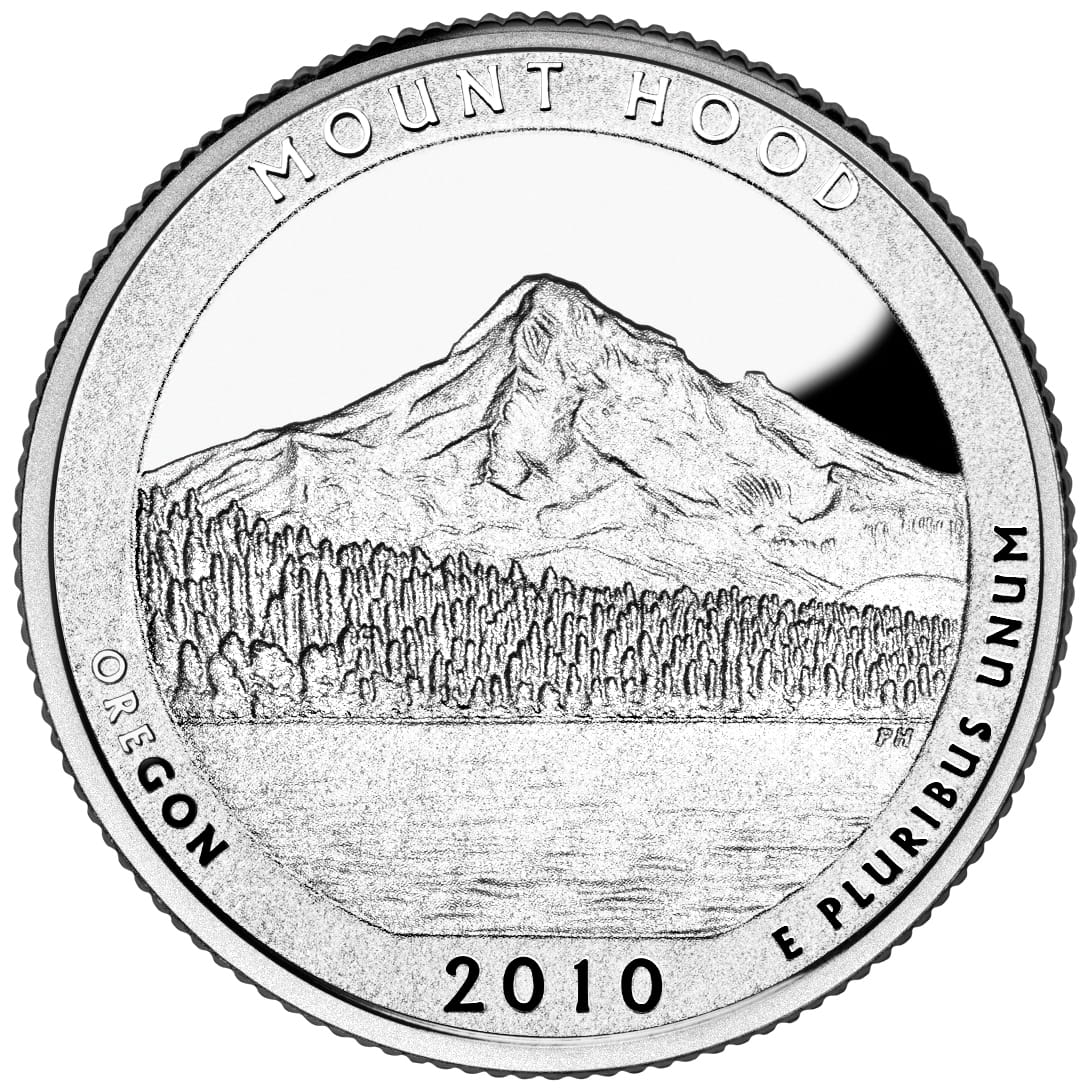 USA: 25 Centów / 2010 r. - Mt. Hood National Forest (nr 5)
