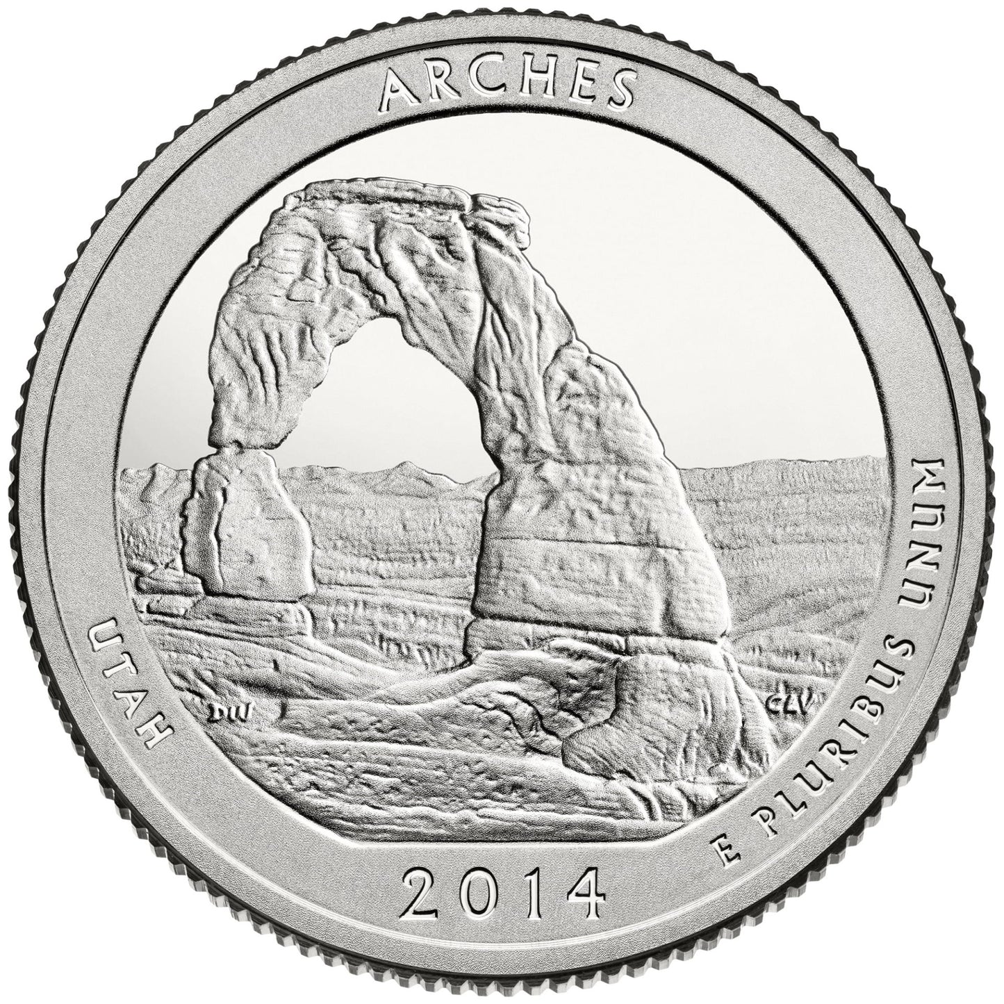 USA: 25 Centów / 2014 r. - Park Narodowy Arches (nr 23)