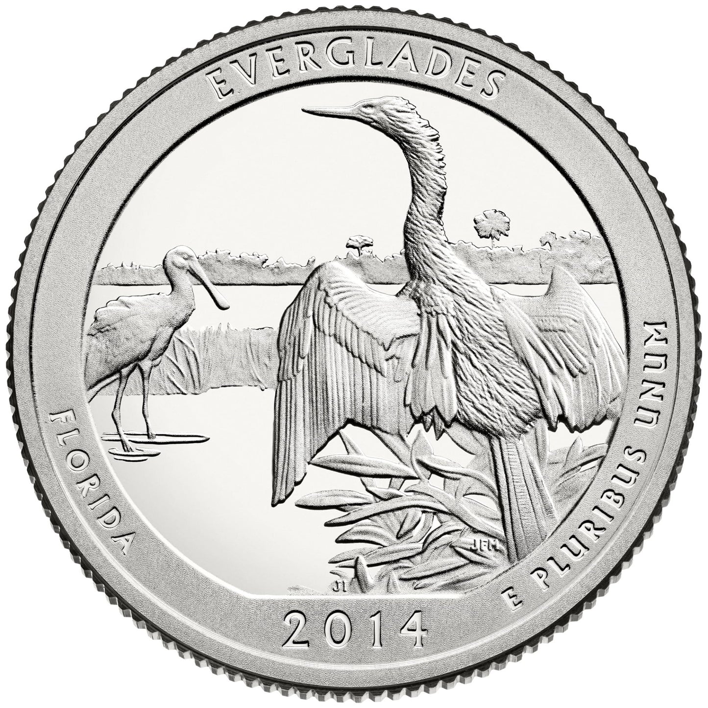 USA: 25 Centów / 2014 r. - Park Narodowy Everglades (nr 25)