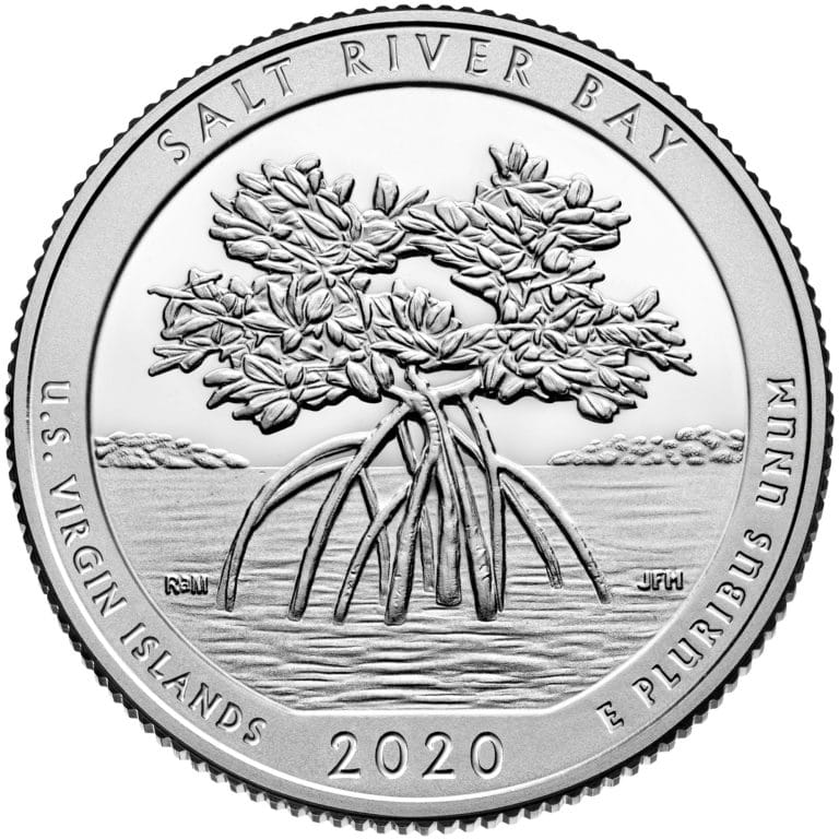 USA: 25 Centów / 2020 r. - Salt River Bay National Historical Park and Ecological Preserve (nr 53)