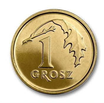 Woreczek - 100 sztuk: 1 grosz / 2012 r.