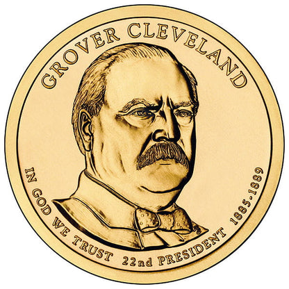 Prezydenci USA - 1$ / 2012 r. - Grover Cleveland  (nr 22)