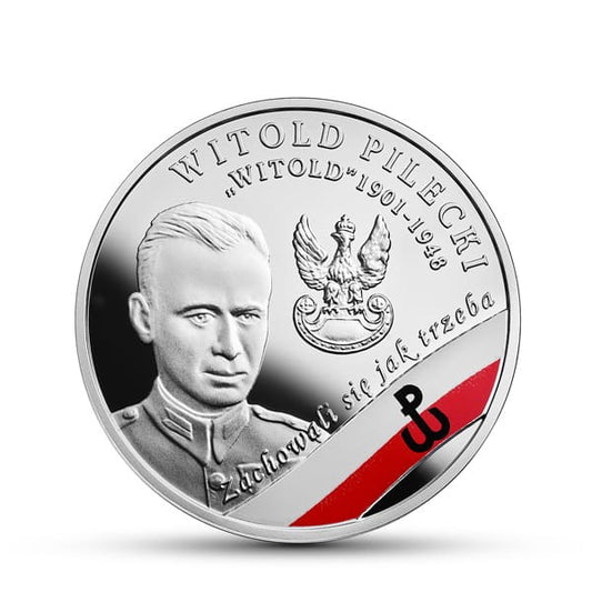 10 zł / 2017 r. -  Żołnierze Niezłomni - Witold Pilecki ps. "Witold"