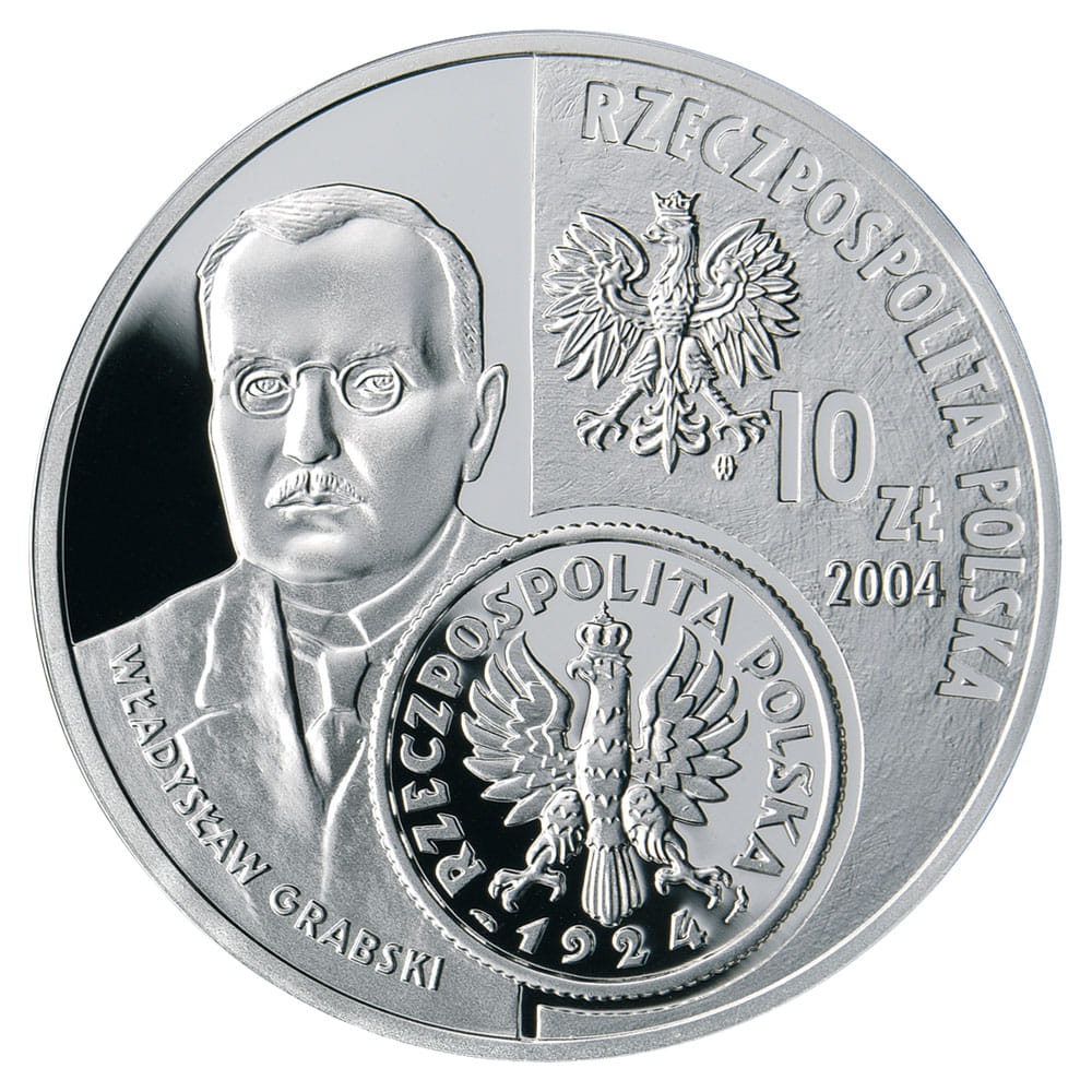 10 zł / 2004 r. -  Dzieje złotego: Dziewczyna z warkoczem