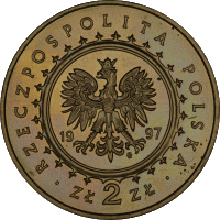 2 zł / 1997 r. -  Zamek w Pieskowej Skale
