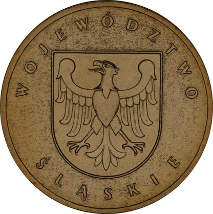 2 zł / 2004 r. - Herby Województw: Śląskie
