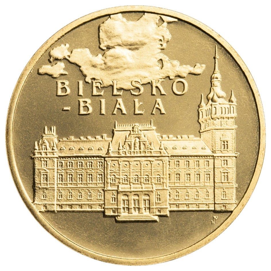 2 zł / 2008 r. - Historyczne Miasta w Polsce: Bielsko-Biała