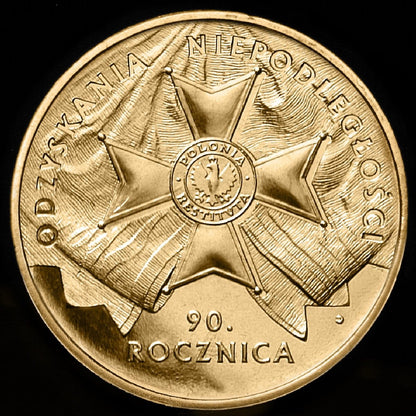 2 zł / 2008 r. - 90. rocznica Odzyskania Niepodległości