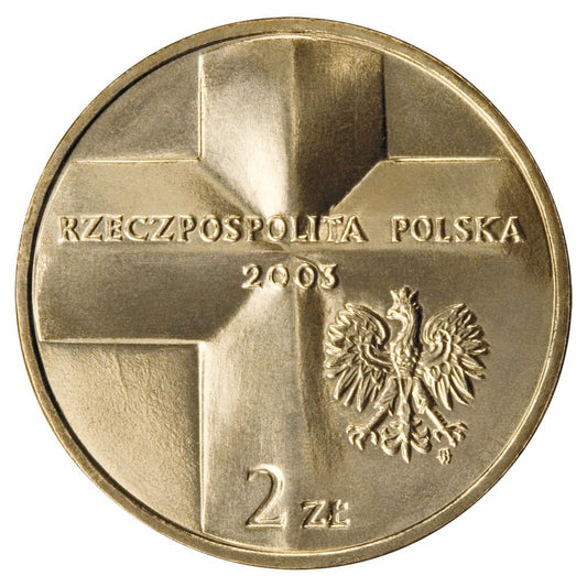 2 zł / 2003 r. - Jan Paweł II – 25-lecie pontyfikatu