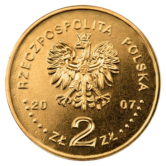 2 zł / 2007 r. - Miasto średniowieczne w Toruniu