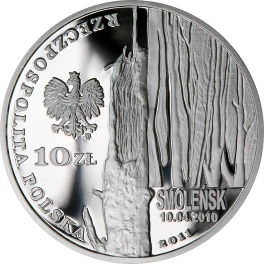 10 zł / 2011 r. - Smoleńsk - 10.04.2010r.