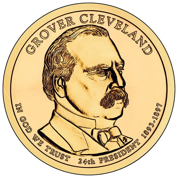 Prezydenci USA - 1$ / 2012 r. - Grover Cleveland (nr 24)