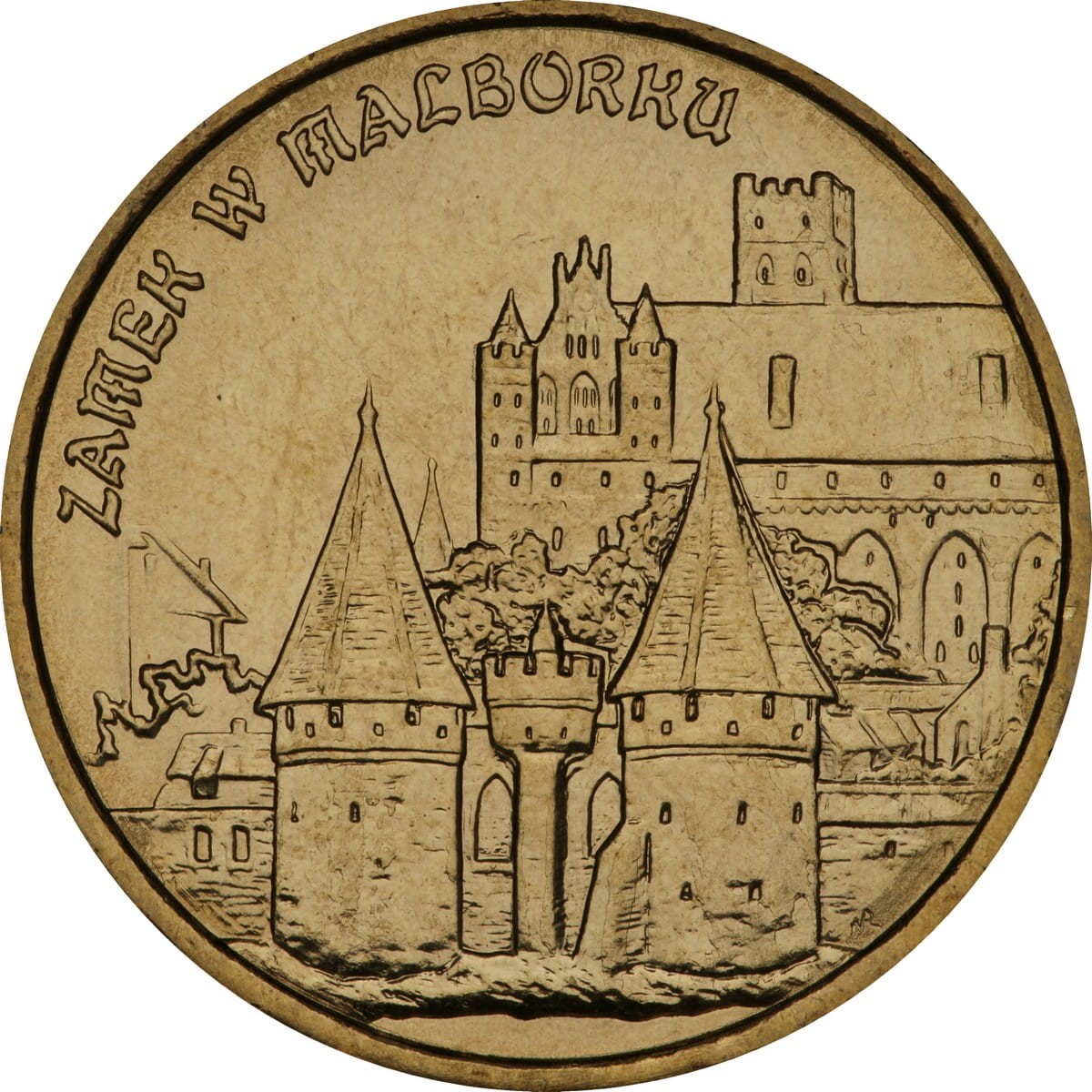 2 zł / 2002 r. - Zamek w Malborku