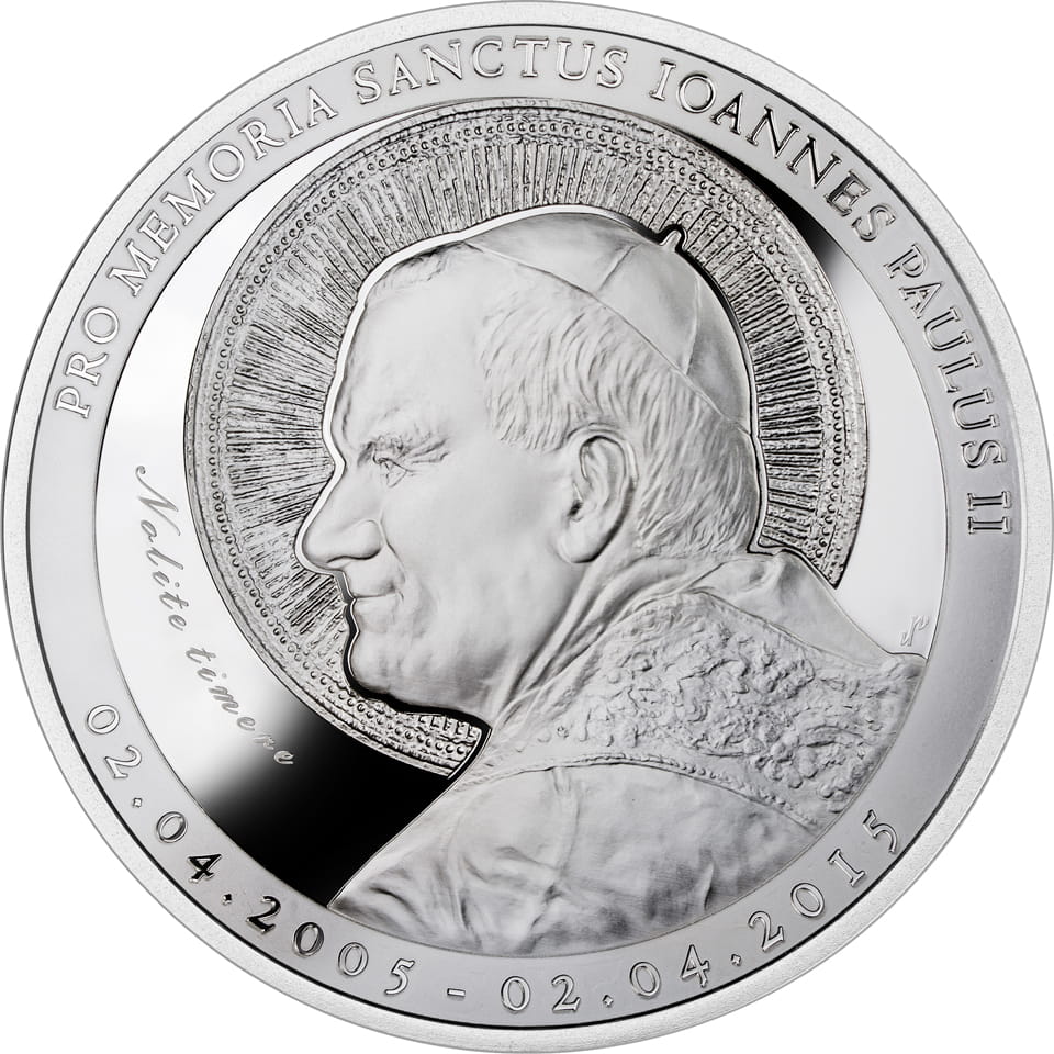 UNIKAT!!! 10kg - JAN PAWEŁ II - 10. rocznica śmierci