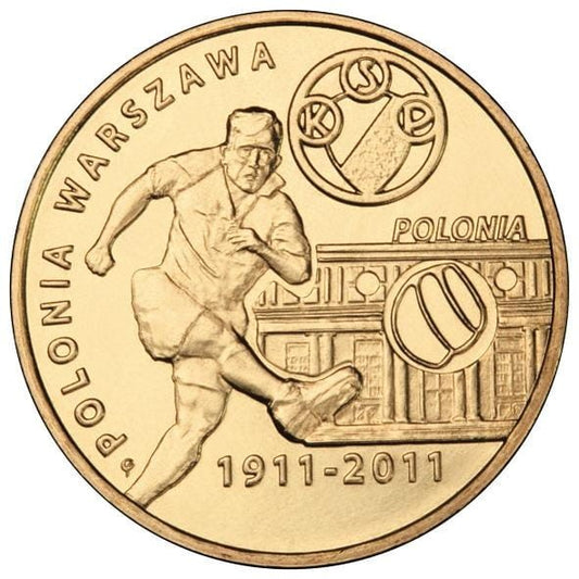 2 zł / 2011 r. -  Polonia Warszawa