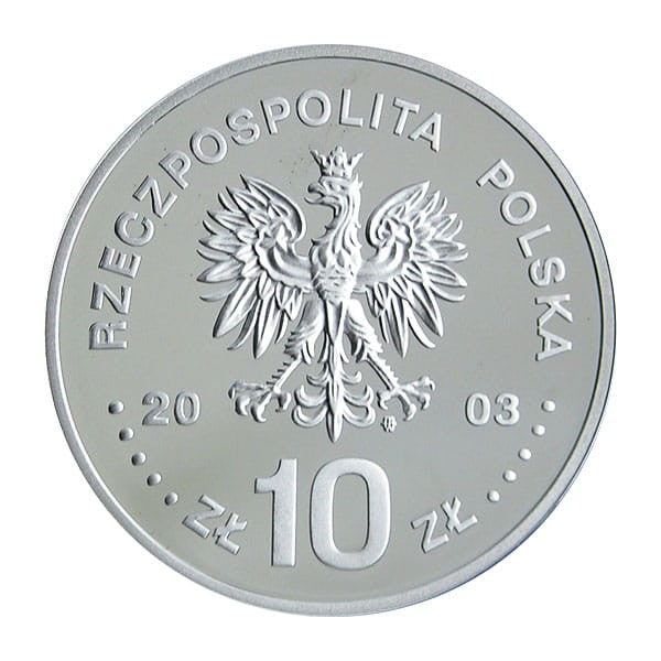 10 zł / 2003 r. -  Stanisław Leszczyński (popiersie)