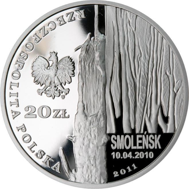 20 zł / 2011 r. - Smoleńsk - 10.04.2010r.