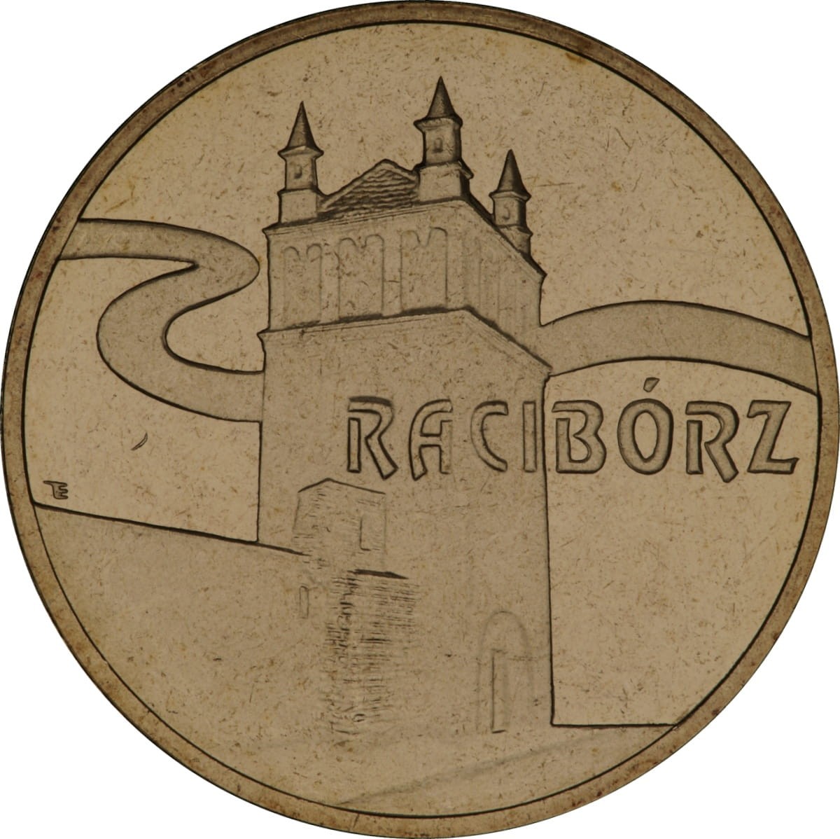 2 zł / 2007 r. - Historyczne Miasta w Polsce:  Racibórz