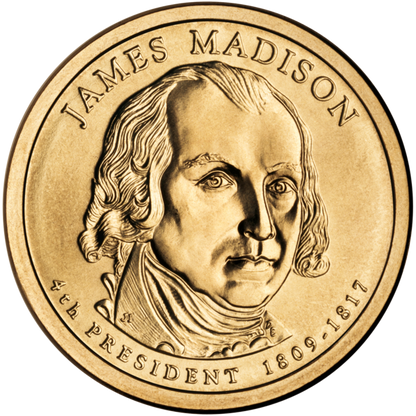 Prezydenci USA - 1$ / 2007 r. - James Madison (nr 4)