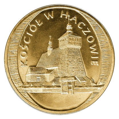 2 zł / 2006 r. - Kościół w Haczowie