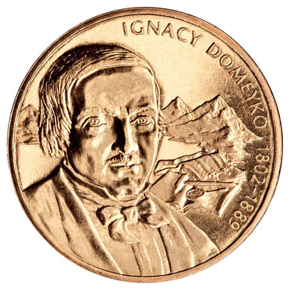 2 zł / 2007 r. - Ignacy Domeyko (1802-1889)