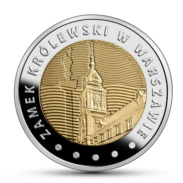 POLSKA 5 zł / 2014 r. - Zamek Królewski w Warszawie