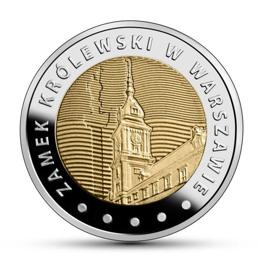 POLSKA 5 zł / 2014 r. - Zamek Królewski w Warszawie