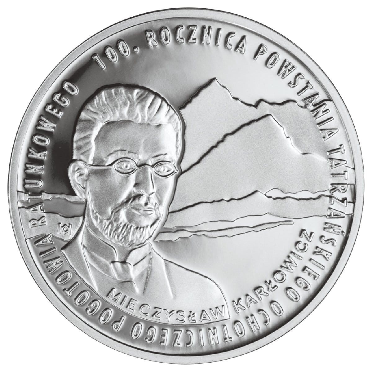 10 zł / 2009 r. -  100. rocznica powstania TOPR