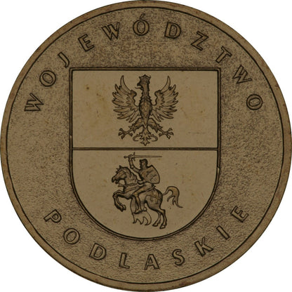 2 zł / 2004 r. - Herby Województw: Podlaskie