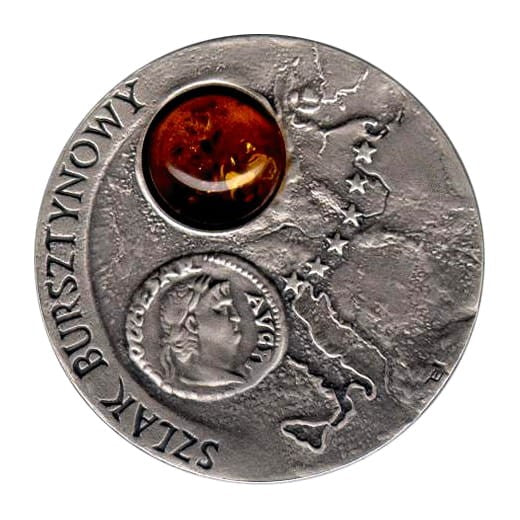 20 zł / 2001 r. -  Szlak bursztynowy