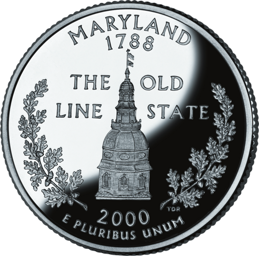 USA:  25 Centów / 2000 r. - Maryland (nr 7)