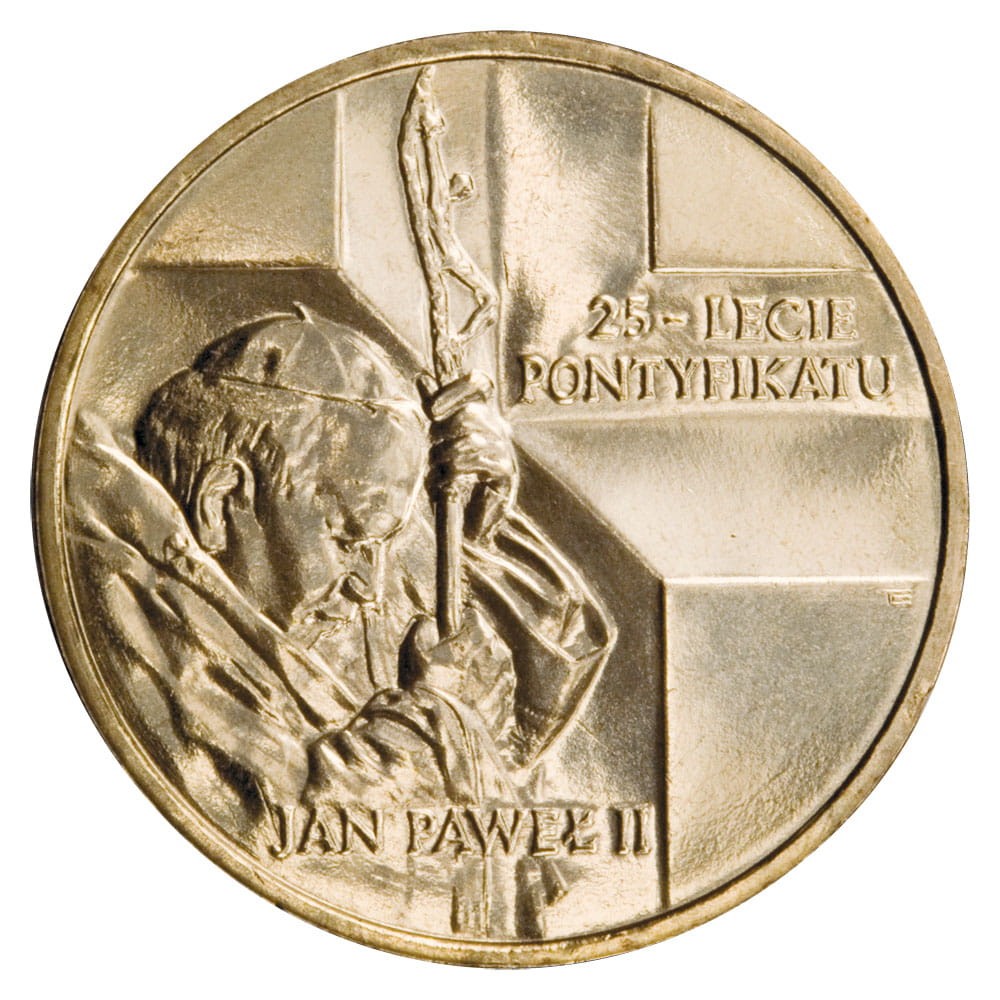 2 zł / 2003 r. - Jan Paweł II – 25-lecie pontyfikatu